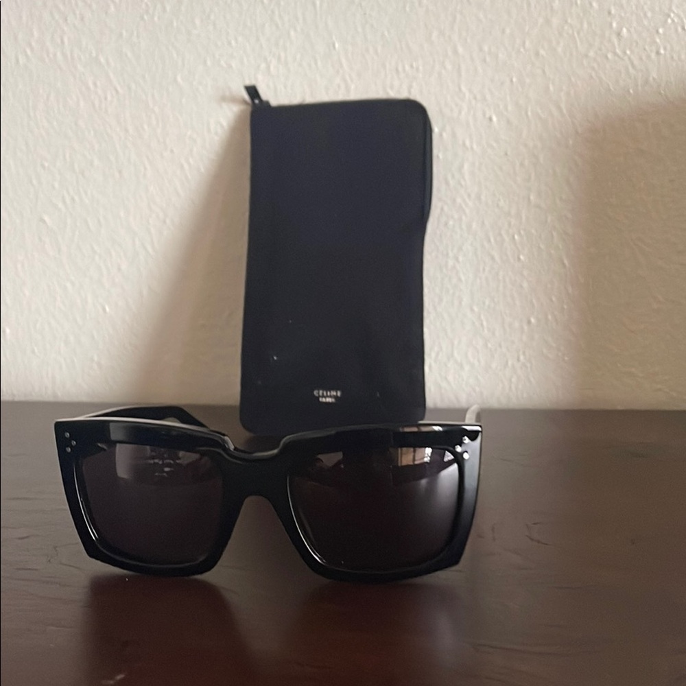 Celine Black Sunglasses with Case